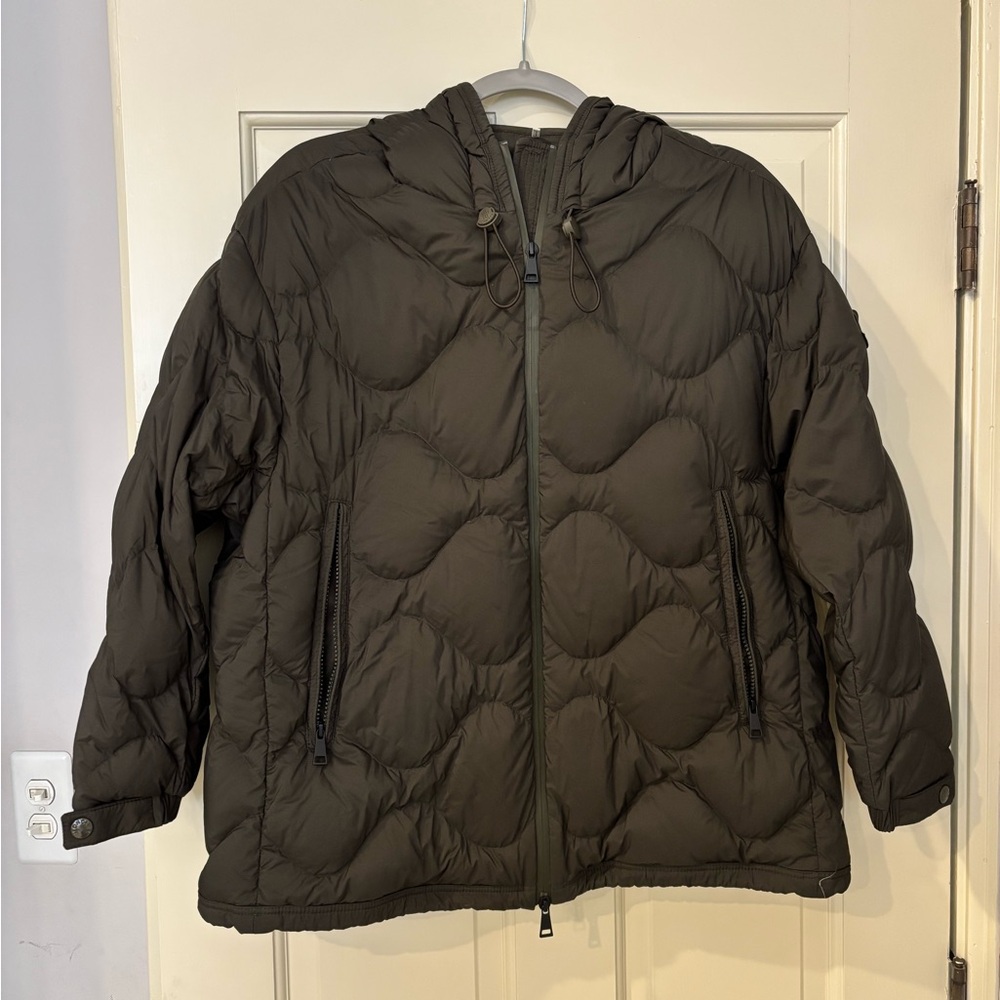 Moncler Olive Quilted Jacket